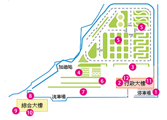 中心平面圖